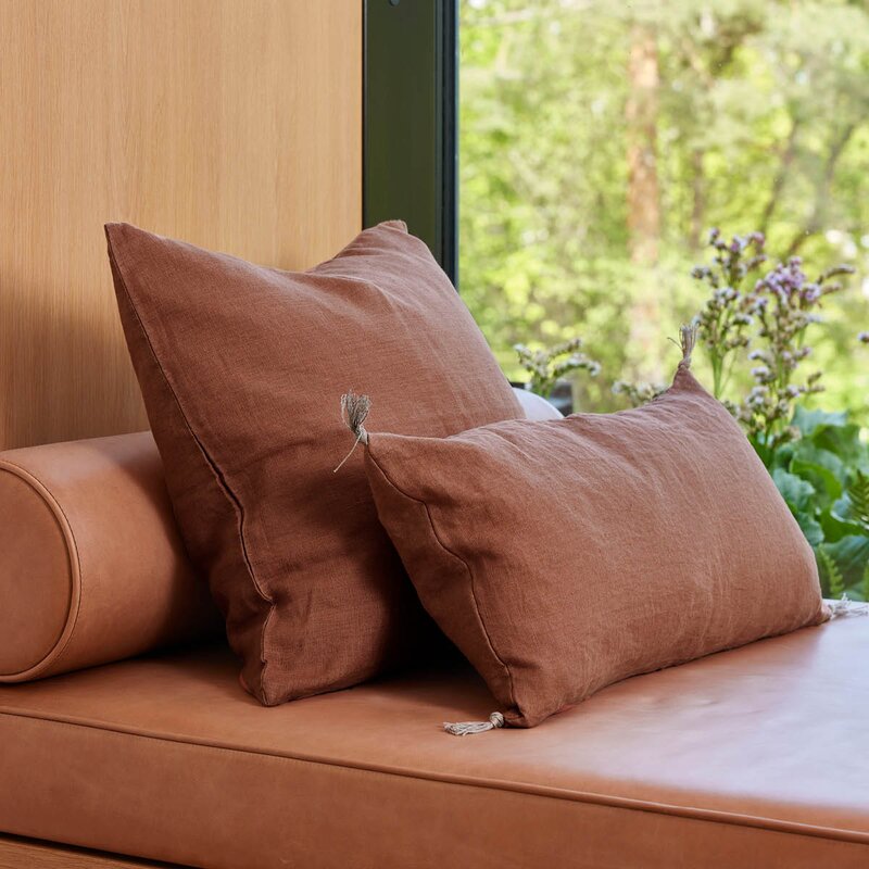 Himla Sunshine putetrekk lin 50x50 cm grounded