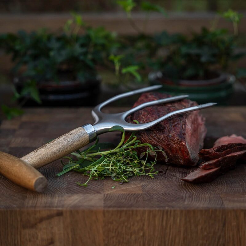 Kamado SUMO Kjøttgaffel 28 cm akasia