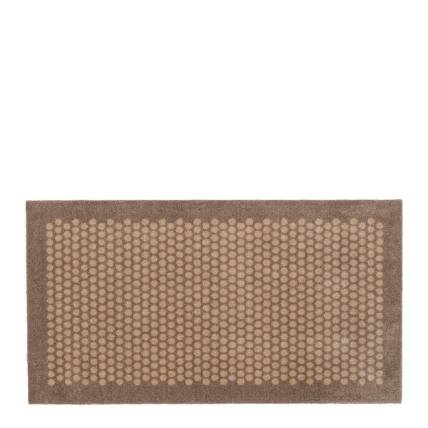 Tica Copenhagen Dot gulvmatte 120x67 cm beige