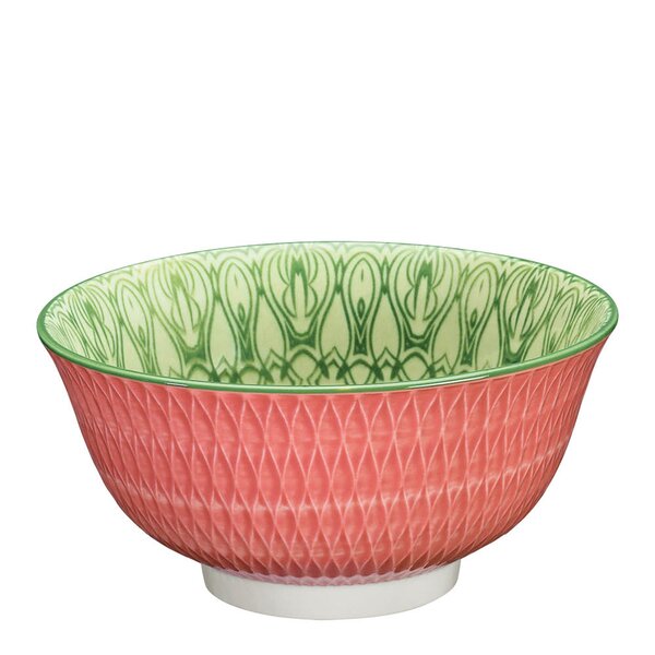 Cilio AMICI skål 50 cl 15,5 cm rombe rosa