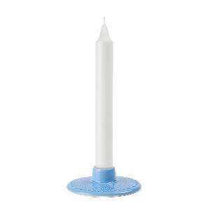 Lyngby Porcelæn Rhombe Color lysestake 3 cm blå