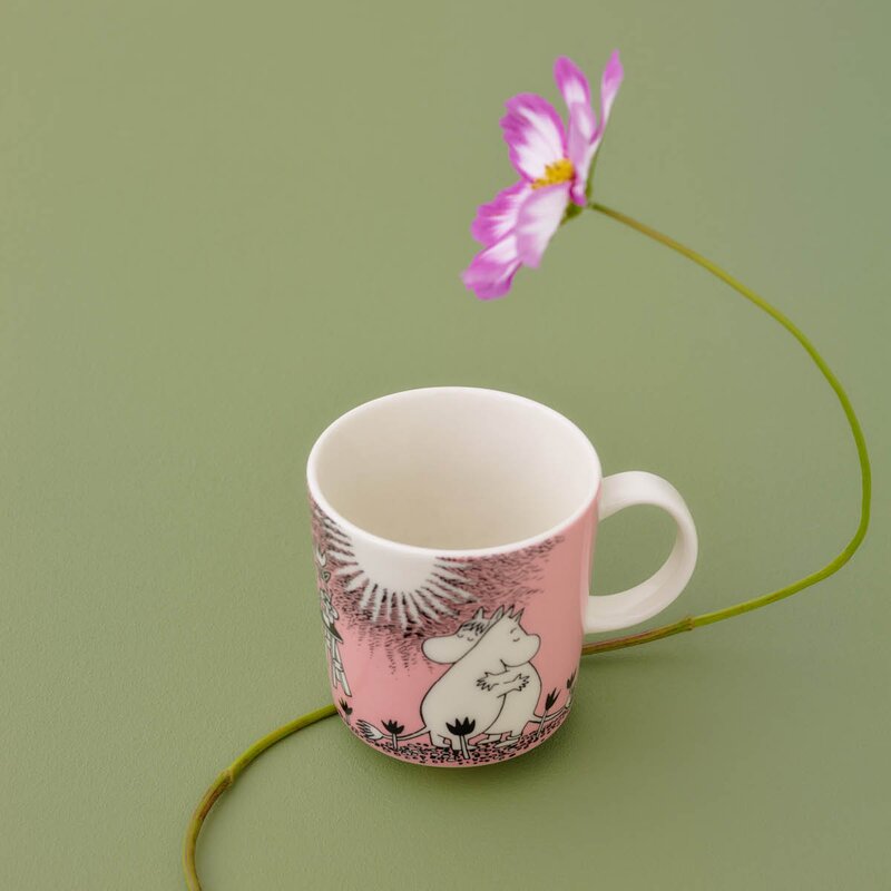 MoominArabia Mummikopp 30 cl Kjærlighet rosa 30 år