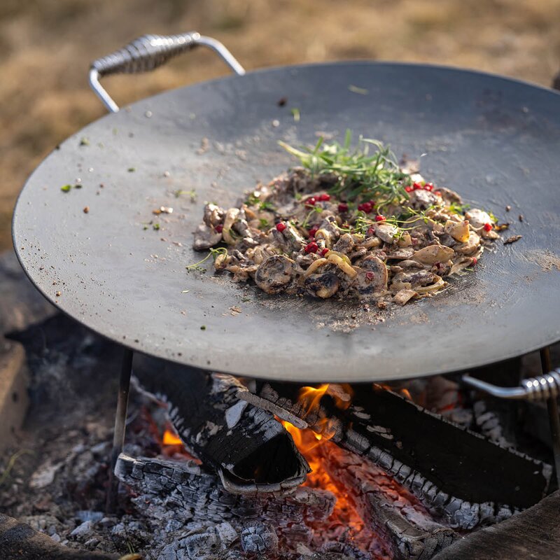 Hällmark of Sweden Stekehelle 58 cm svart