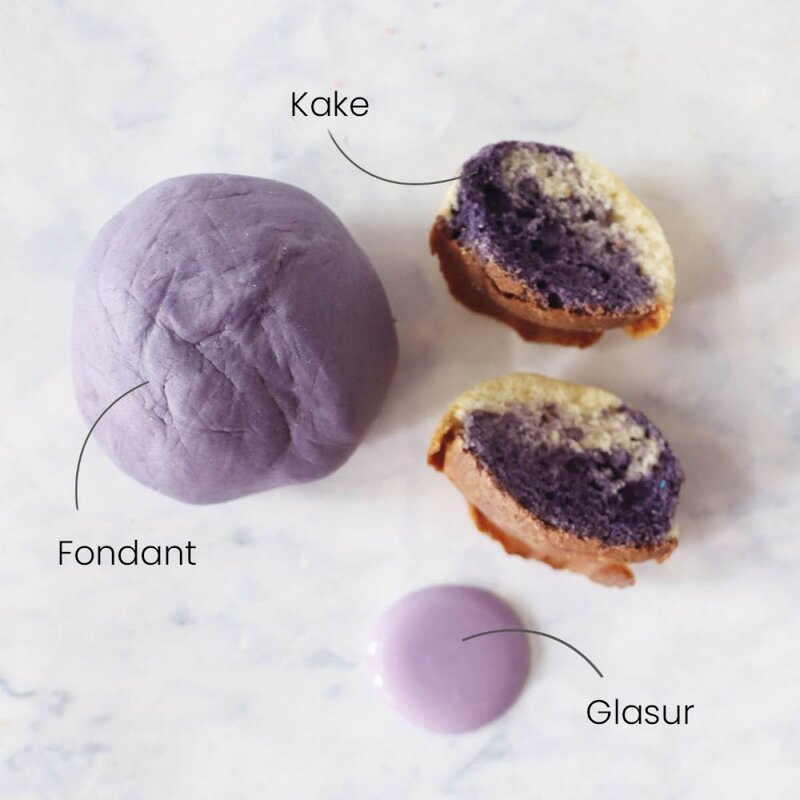 ScrapCooking Konditorfarge lilla 20 g