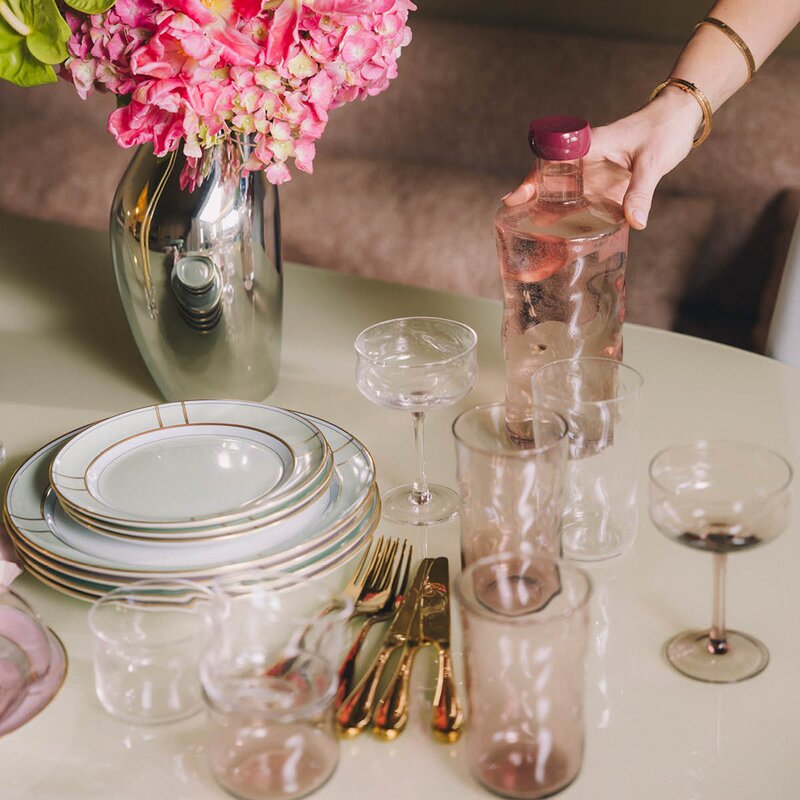 Paveau Swirl Coupe-cocktail glass 26 cl 2 stk Glow