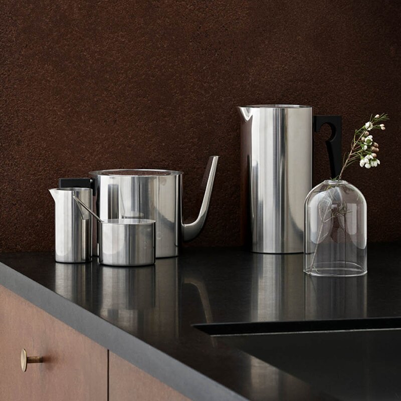 Stelton Arne Jacobsen sukkerskål 20 cl stål