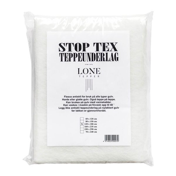 Lone Tepper Stop-Tex filt teppeunderlag 120x180 cm