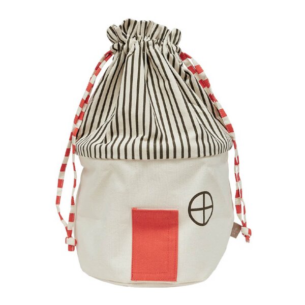 OYOY Koya oppbevaringskurv 26x26x40 cm Cherry red