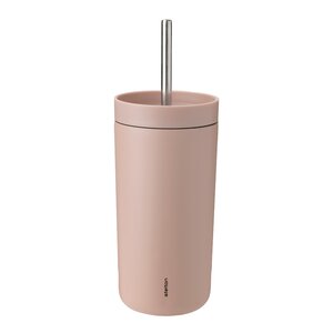 Stelton To Go Sip termokopp med sugerør 40 cl heather