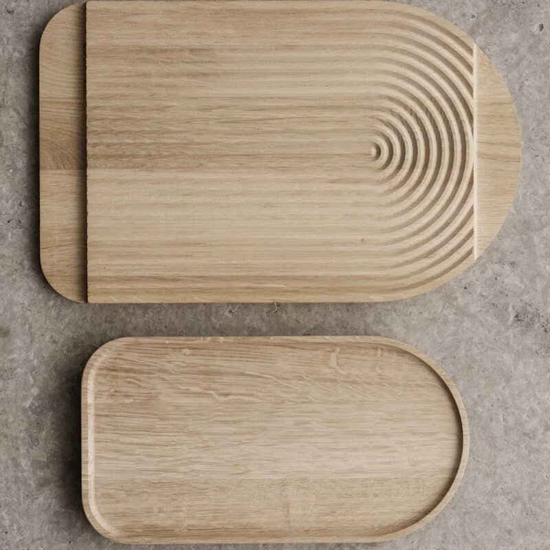 Blomus Zen skjærebrett 40x25x2 cm eik