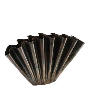 House Doctor Flood vase 30x53,4 cm antikk brun