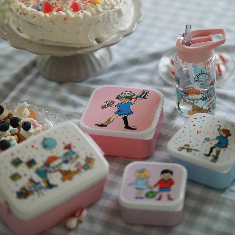 Rätt Start Pippi snackboks 3 stk Bursdag
