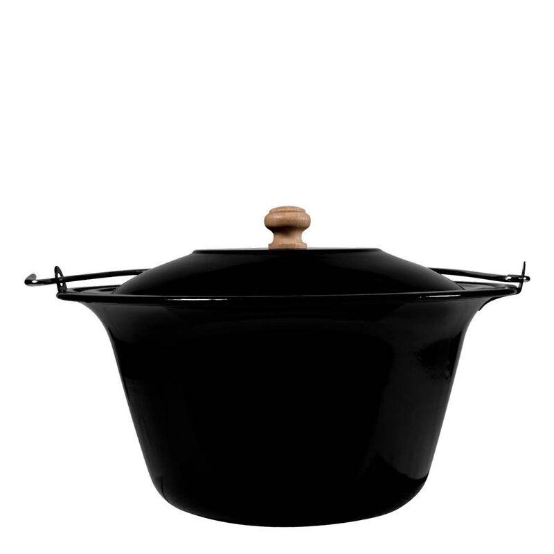 Espegard Suppegryte 10L svart