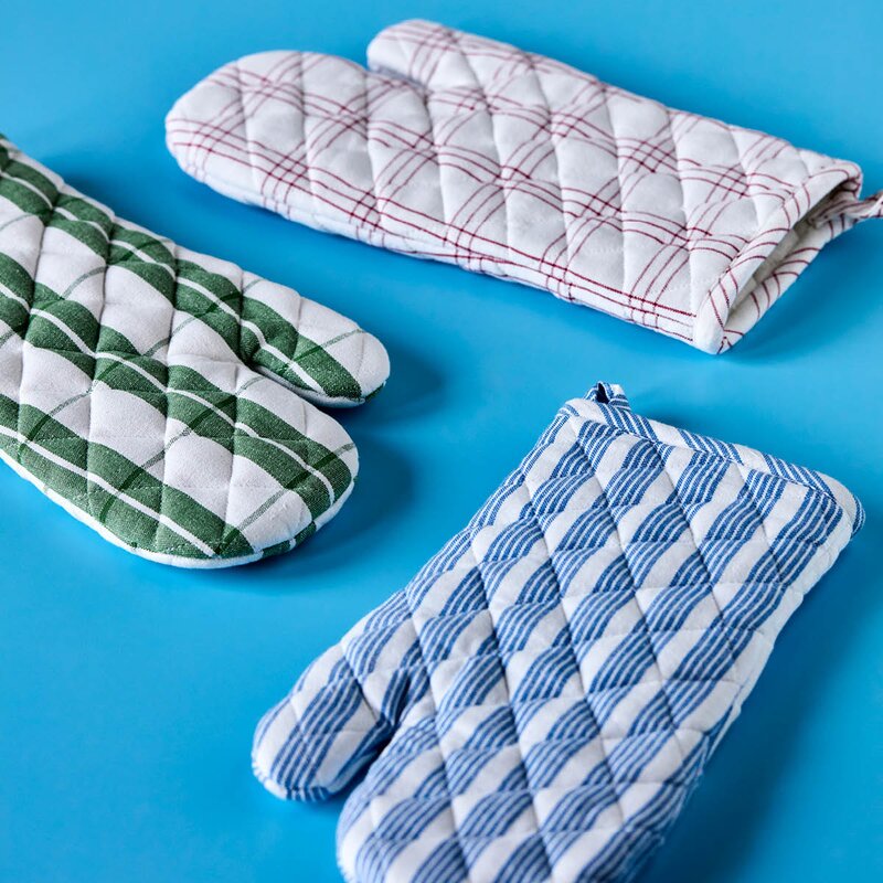 Nicolas Vahé Chef grytevott 18x33 cm 2 stk rød/hvit