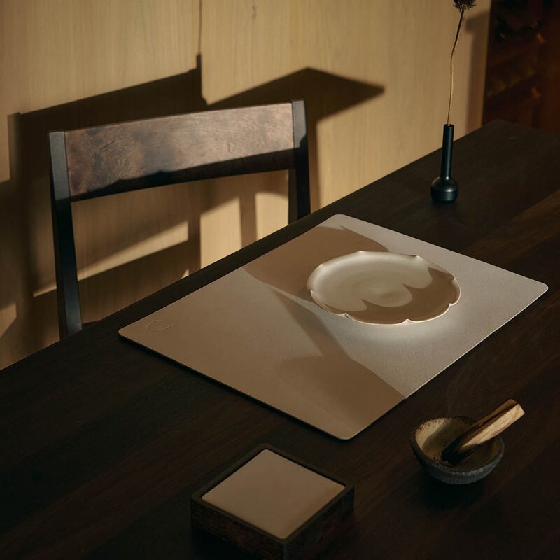 LIND DNA Square Nupo bordbrikke 45 cm Pure White