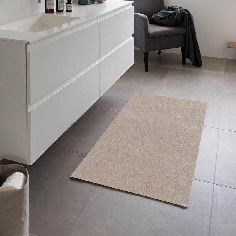 Tica Copenhagen Unicolor gulvmatte 120x67 cm ivory