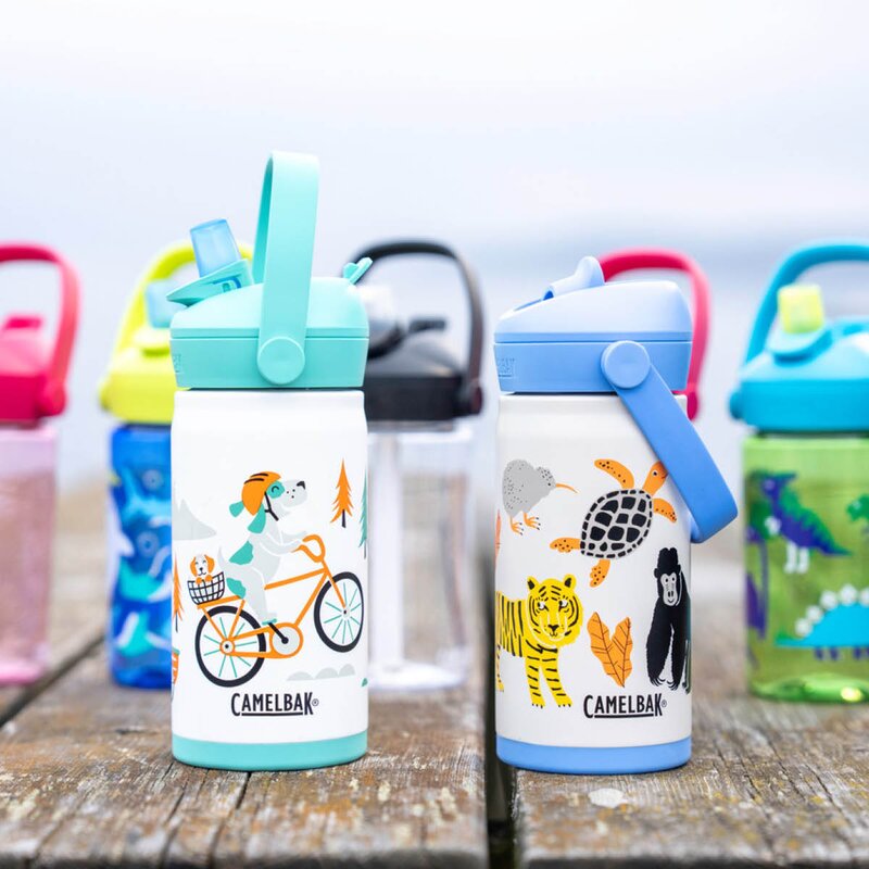 Camelbak Thrive Flip Straw Kids VSS termoflaske 0,35L biking dogs