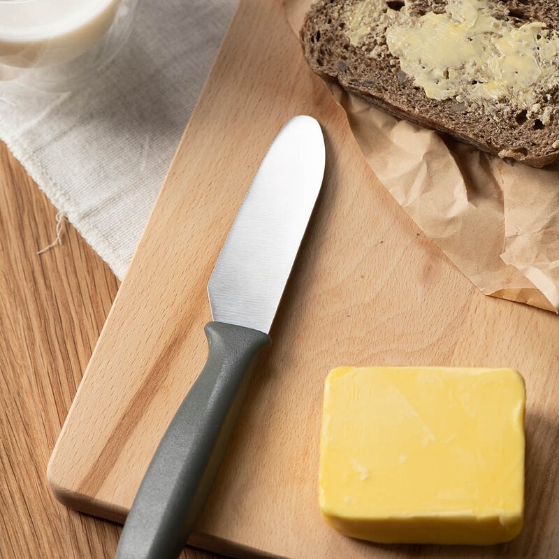 Anders Petter Classic smørkniv 21 cm stål/grå
