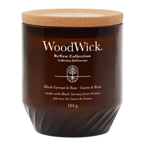 WoodWick Renew duftlys medium black currant & rose