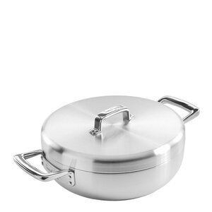 Samuel Groves Sautépanne med lokk 28 cm urban rustfritt stål