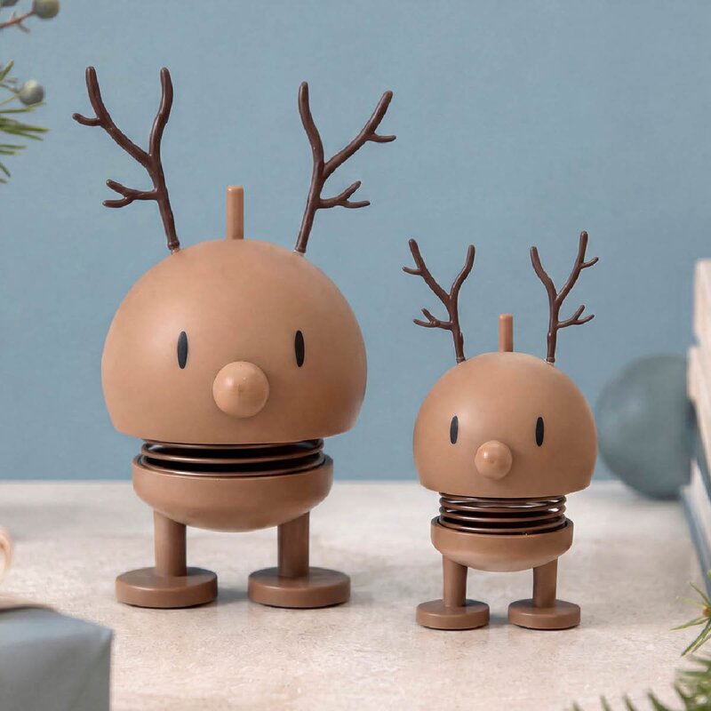 Hoptimist Hoptimist Soft Reindeer Bumble sett XS/S choko