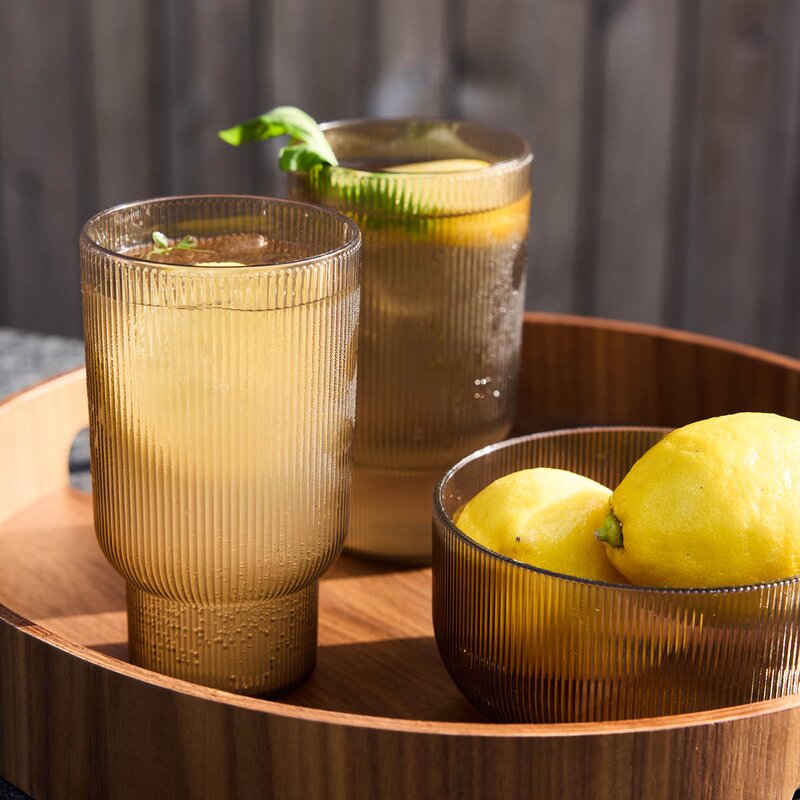 Sagaform Billi skål 70 cl 4 stk brun