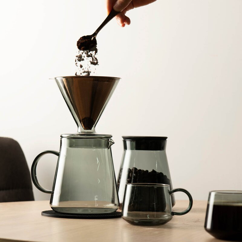 Modern House Lundi kaffekanne 0,7L smoke