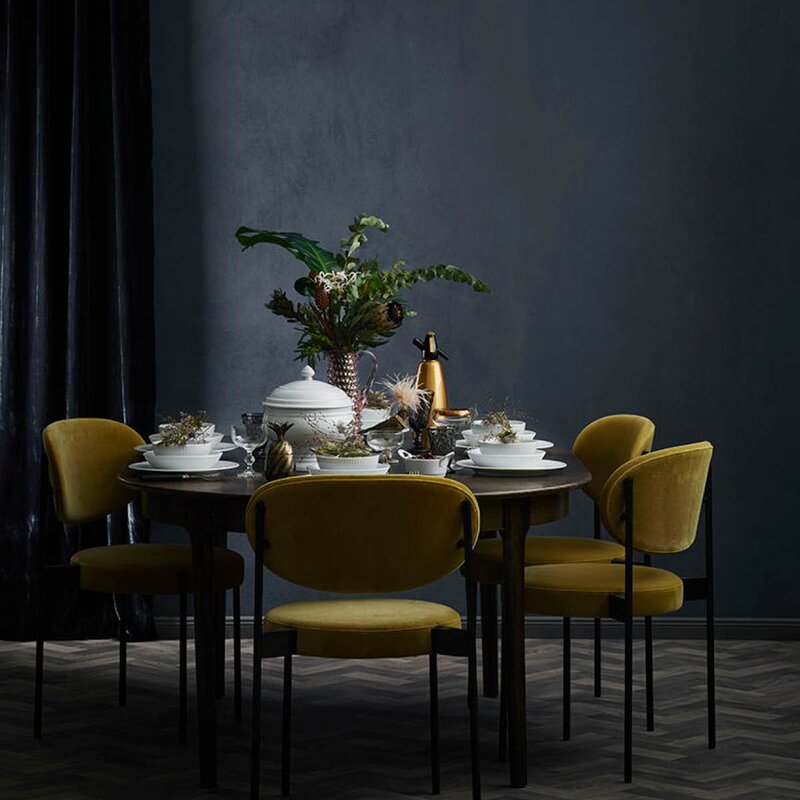 Pillivuyt Toulouse ildfast form med håndtak 11 cm 23 cl hvit