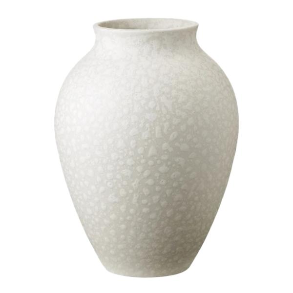 Knabstrup Keramik Knabstrup vase 20 cm hvit