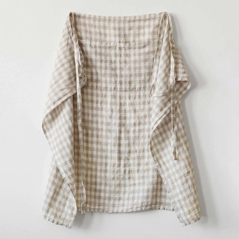 Tell Me More Forkle 90x75 cm gingham natural