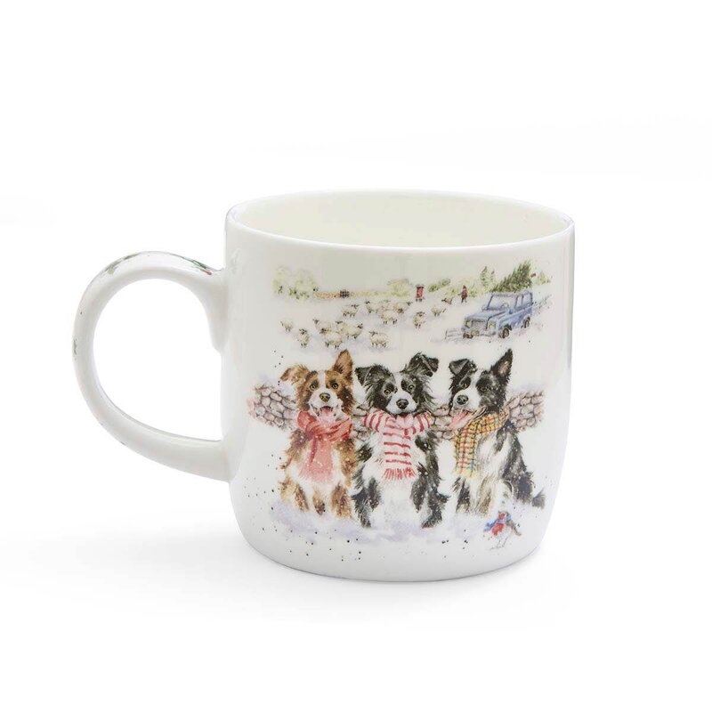 Royal Worcester Wrendale Designs krus 31 cl While Shepherds Watch