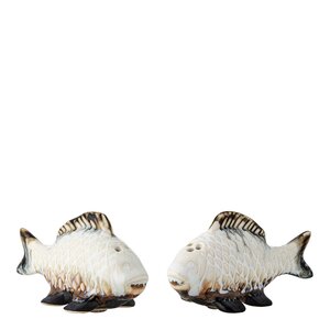 Bloomingville Salt og pepperbøssesett Chase 1,7 cl 2 stk hvit