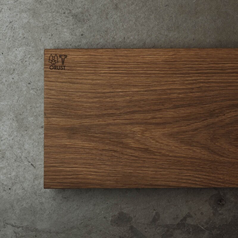 Vargen & Thor Vargavinter skjærebrett 41x21 cm eik