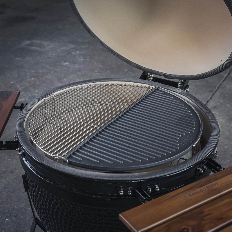 Kamado SUMO Midi 21 støpejernsplate vendbar