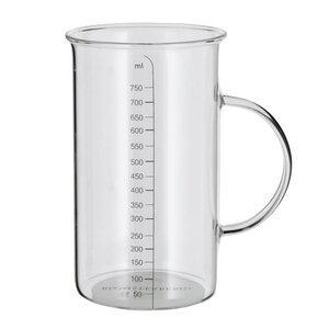 Blomsterbergs Målemugge 75 cl borosilikatglass