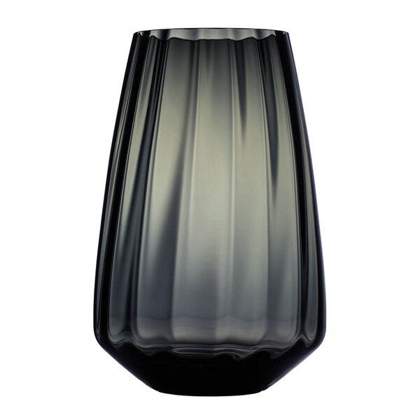 Magnor Optique vase 27 cm koksgrå