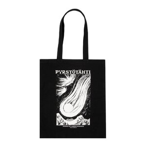 Nordicbuddies Mummi Novels handlenett 38,5x42 cm Kometen svart
