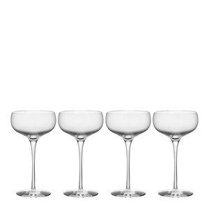 Kosta Boda Nutid coupeglass 26 cl 4 stk