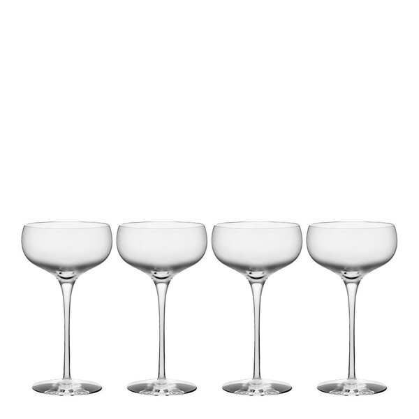 Kosta Boda Nutid coupeglass 26 cl 4 stk