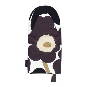 Marimekko Pieni Unikko grytevott 32 cm hvit/grå/beige