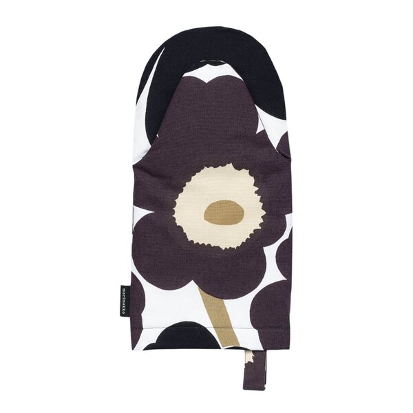 Marimekko Pieni Unikko grytevott 32 cm hvit/grå/beige