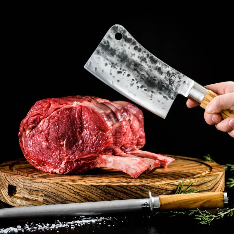 Forged Olive diamantbrynestål 26 cm