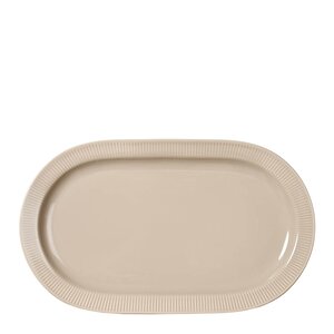 Sagaform Inka serveringsfat 34x20 cm beige