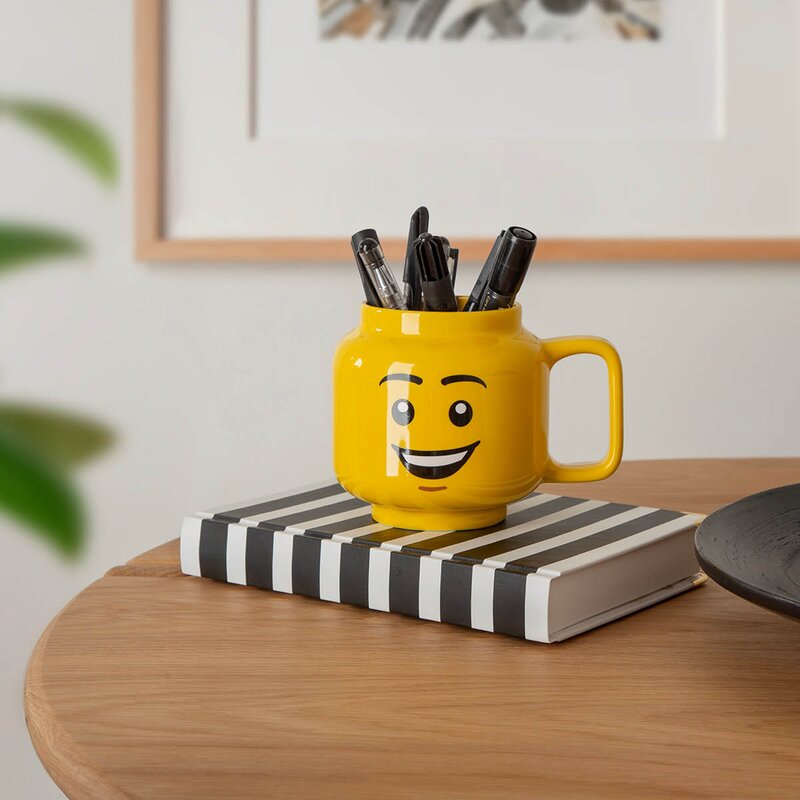 Lego Iconic krus stor glad gutt 53 cl gul