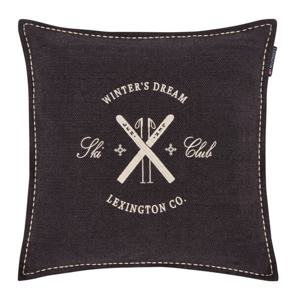 Lexington Putetrekk 50x50 cm Ski Club marin/lysbeige