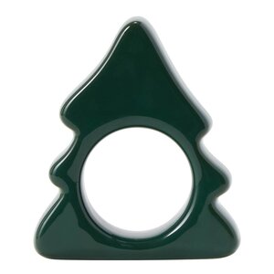 Lexington Tree serviettring 7x8 cm grønn