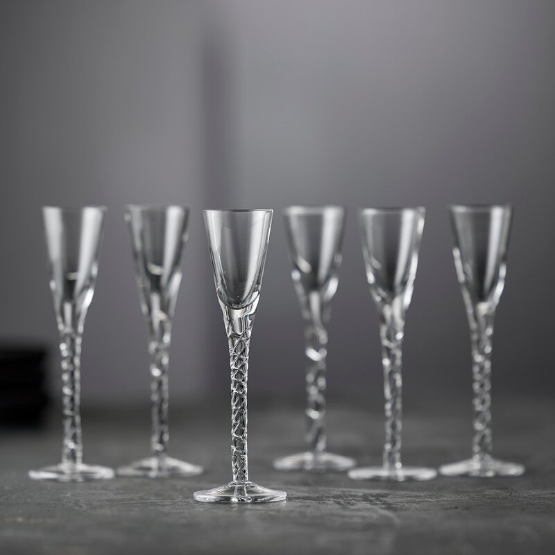 Lyngby Glas Paris snapsglass 2,5 cl 6 stk klar