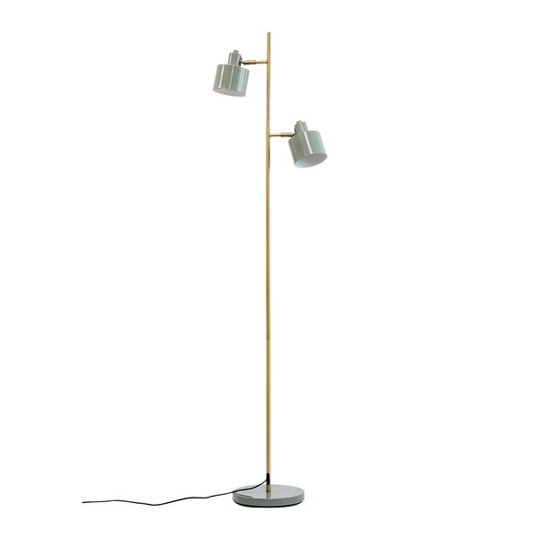 Dyberg Larsen Ocean gulvlampe 160 cm olive/messing