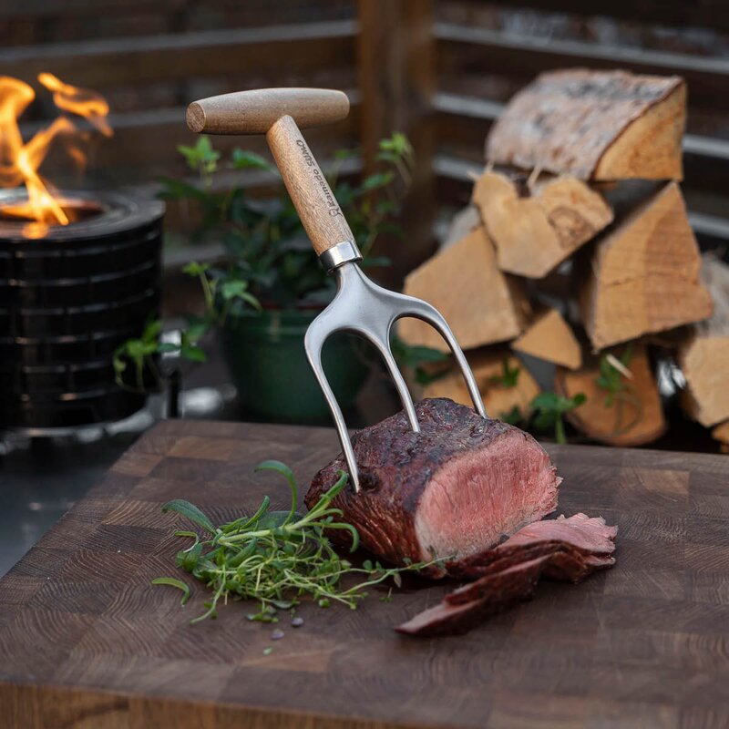 Kamado SUMO Kjøttgaffel 28 cm akasia