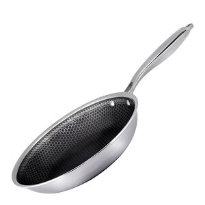 Haws Santo stekepanne 24 cm stål/svart
